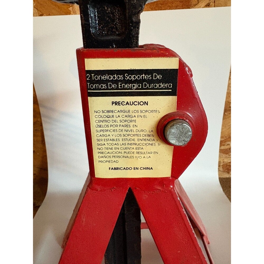 2‑Ton Heavy Duty Jack Stands (Set of 2) – Clean, Tested, Ready for Use